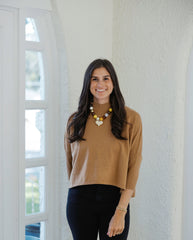 Kerisma Knits Aja Ortho Sweater in Walnut