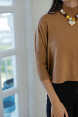 Kerisma Knits Aja Ortho Sweater in Walnut