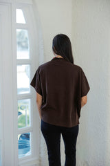 Kerisma Knits Caroline Sweater in Chestnut