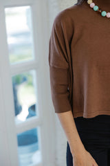Kerisma Knits Licorice Root Ortho Solid Sweater
