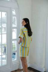 Livro Pool Shorts in Brimstone Stripe
