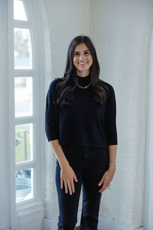 Kerisma Knits Aja Sweater in Black