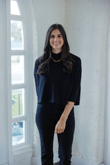 Kerisma Knits Aja Sweater in Black