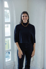 Kerisma Knits Aja Sweater in Black