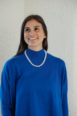 Kerisma Knits Aja Ortho Sweater in Royal Blue