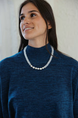 Kerisma Knits Heathered Teal Ortho Solid Sweater