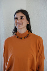 Kerisma Knits Aja Ortho Sweater in Rust