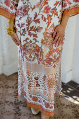 Jade Melody Tam Toffee Blossom Maxi Dress