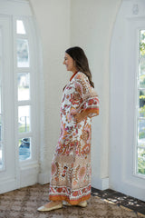 Jade Melody Tam Toffee Blossom Maxi Dress
