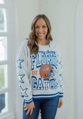 Stewart Simmons Hometown Heathered Crewneck in Florida