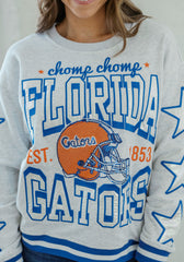 Stewart Simmons Hometown Heathered Crewneck in Florida
