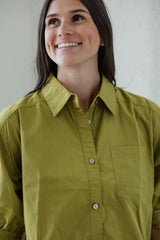 Entro Olive Grove Peplum Top