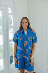 Brianna Cannon Florida Logo Patch Dress