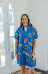 Brianna Cannon Florida Logo Patch Dress