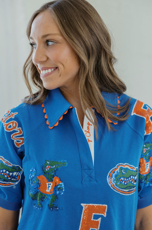 Brianna Cannon Florida Logo Patch Dress