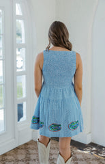 Stewart Simmons The Good Sport Seersucker Dress in Florida