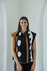 Crosby by Mollie Burch Fritzy Top in Wild Line