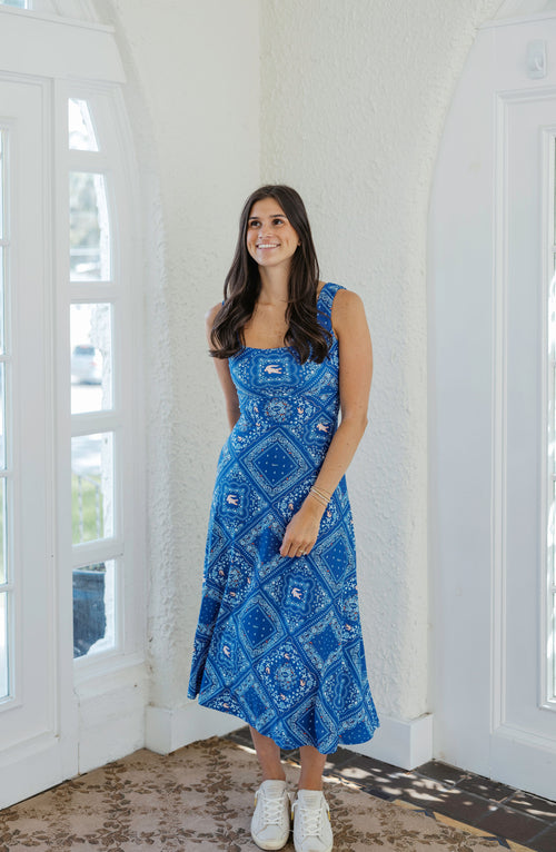 Smith & Quinn Deidra Dress in Florida Bandana