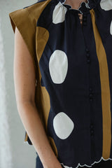 Crosby by Mollie Burch Fritzy Top in Wild Line