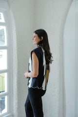 Crosby by Mollie Burch Fritzy Top in Wild Line