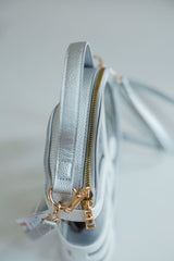 Helmet Clear Bag in Silver