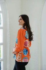 House of MBR Greek Revival Lana Relaxed Shirt