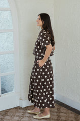 Entro Sweet Spots Top in Brown