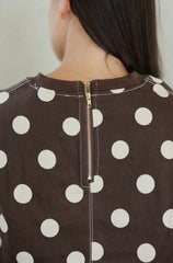 Entro Sweet Spots Top in Brown