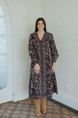 Cleobella Melody Midi Dress in Bois