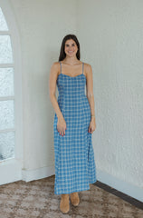Z-Supply Angel Eyes Plaid Maxi Dress
