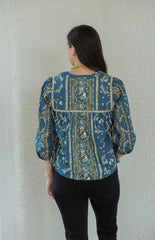 Cleobella Imogen Top in Fioren Print