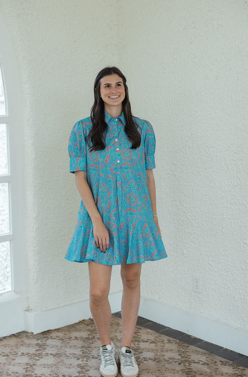 Livro Liv Dress in Brook Gardens