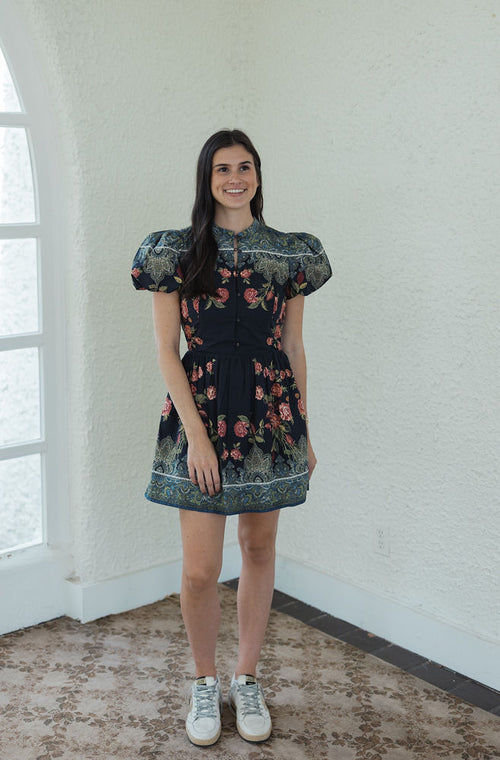 Cleobella Sveti Mini Dress in Eglantine