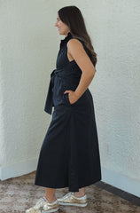 Jade Melody Tam Black Wrap Maxi Dress