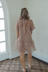 Entro Polka Dot Mini Slip Dress