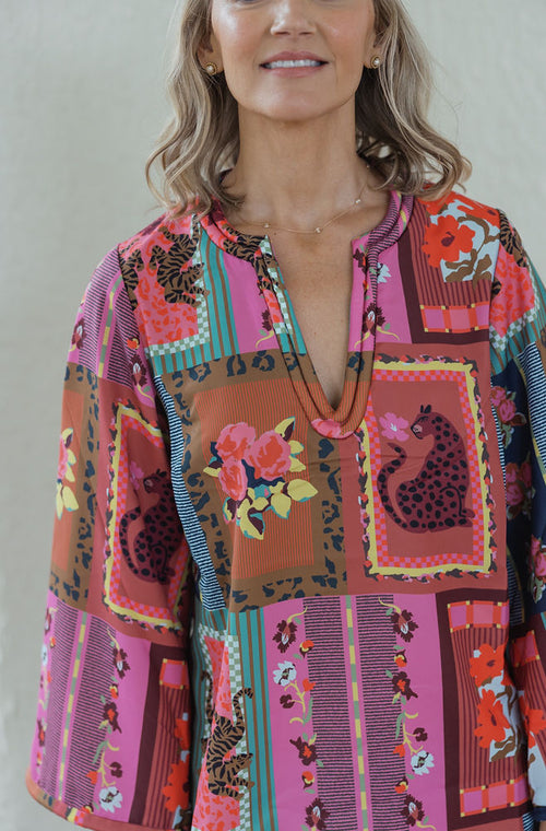 Crosby by Mollie Burch Skyler Dress in Vintage Vignette