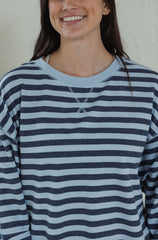 Z-Supply Everyday French Terry Striped Crew