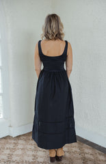 Z-Supply Johanna Midi Dress in Black
