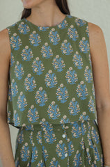 Livro Crop Top in Verdant
