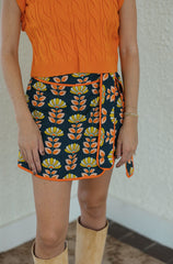 Sincerely Ours Miranda Vest in Orange