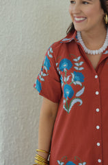 Livro Gibbons Dress in Cinnaleaf