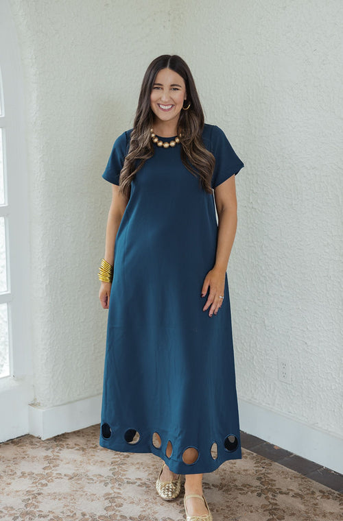 Crosby by Mollie Burch Coco Dress in Midnight Blue