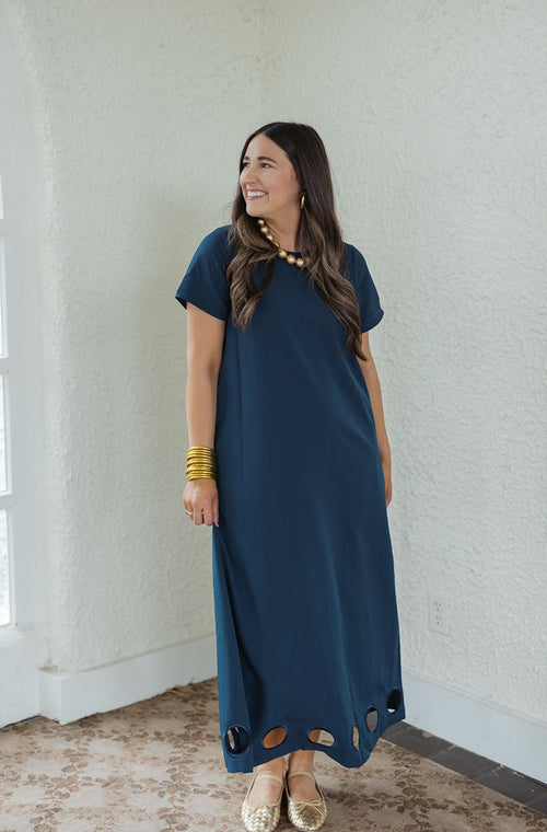 Crosby by Mollie Burch Coco Dress in Midnight Blue