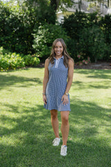 Smith & Quinn Gracie Dress in Navy Gingham