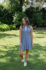 Smith & Quinn Gracie Dress in Navy Gingham