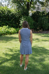 Smith & Quinn Gracie Dress in Navy Gingham