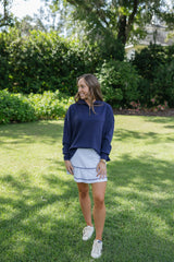 Smith & Quinn Molly Skort in White English Flower