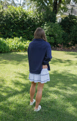 Smith & Quinn Molly Skort in White English Flower