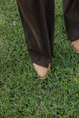 Pistola Penny High Rise Wide Leg Jean in Mocha