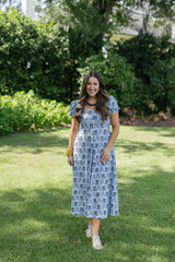 Smith & Quinn Rosalie Dress in Cornflower Parlour
